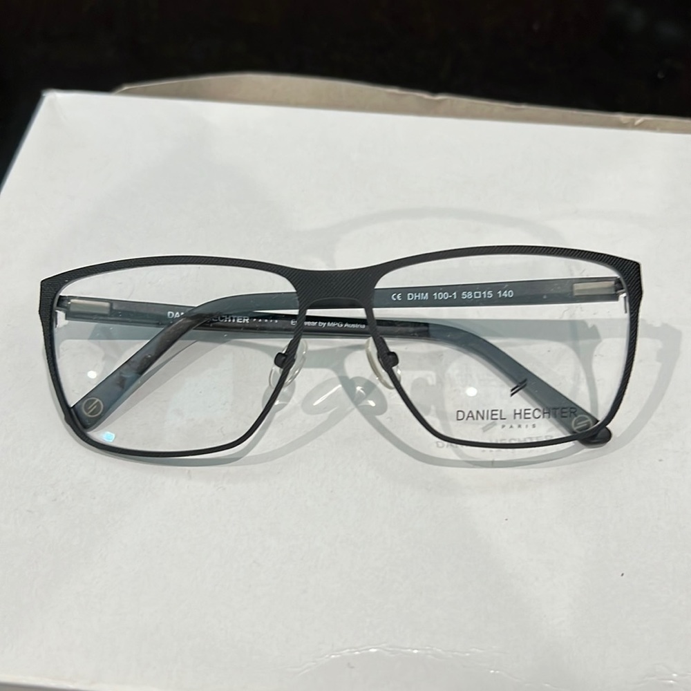 Brand New Authentic Daniel Hechter Glasses including original Case & Wipe